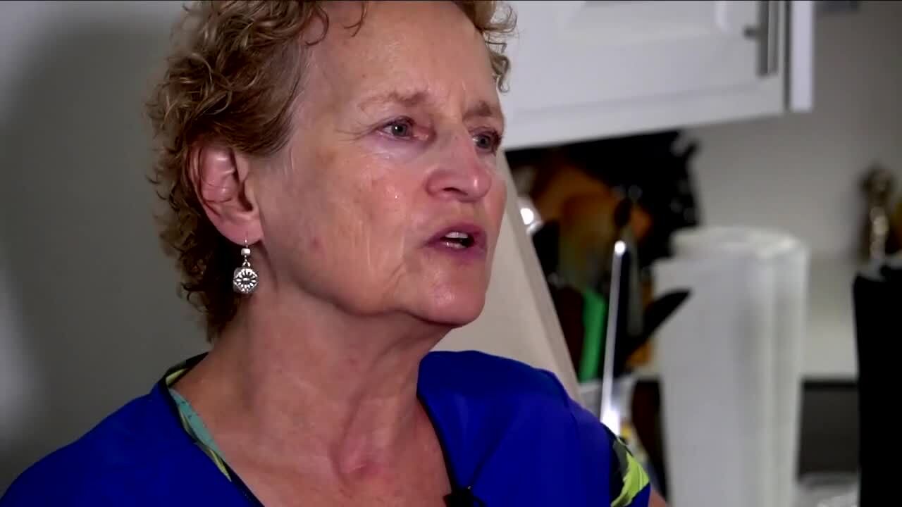 Linda Sommer talks about being scammed at Santiago, Chile airport