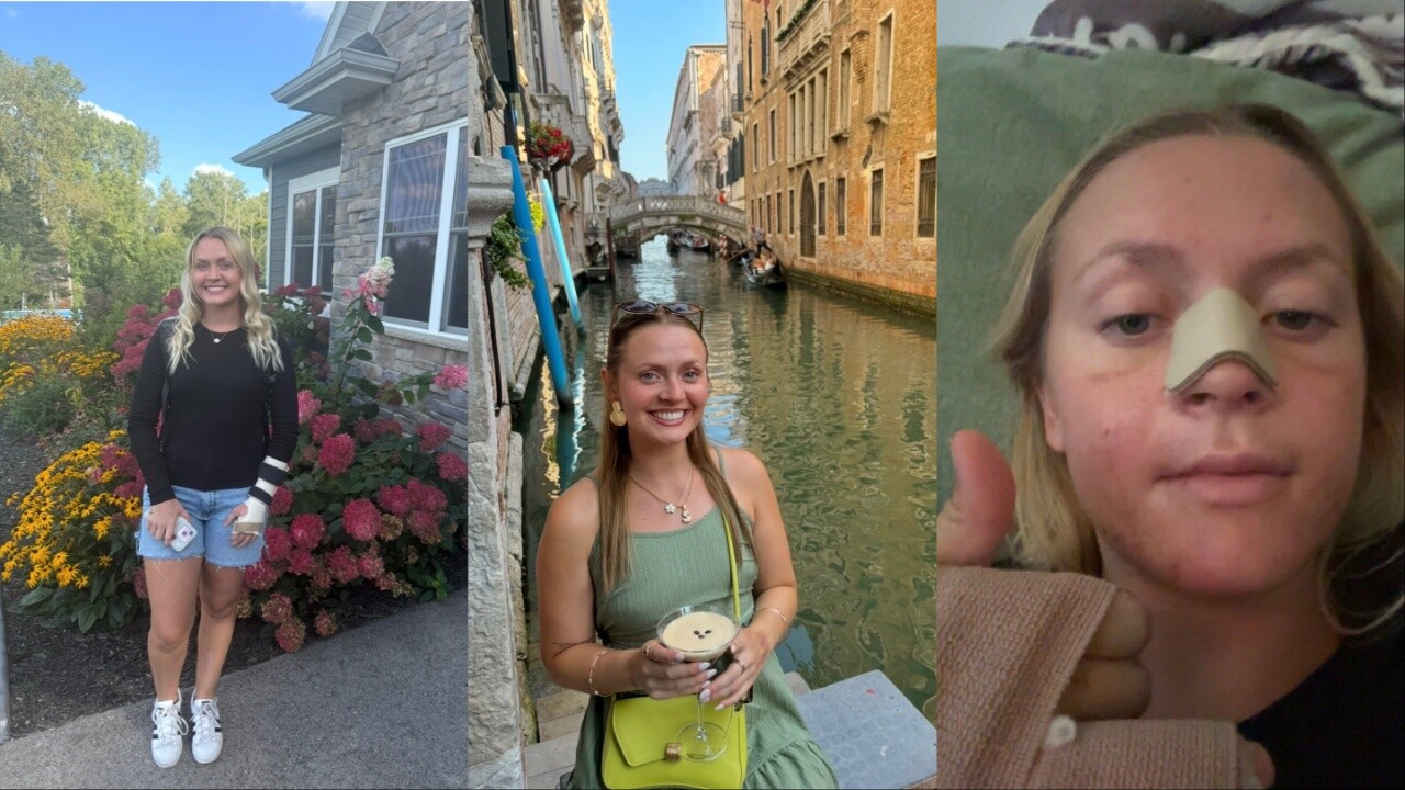 Samantha Zganjar is focusing on her recovery, grad school, and traveling with family and friends
