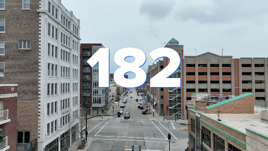 182 car thefts across the city of Green Bay