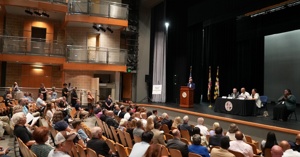 'Work to do': Baltimore County leaders address crime concerns in Towson at public safety town hall