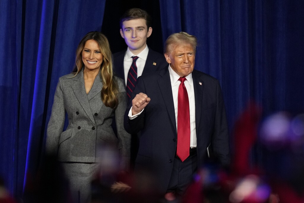 Donald Trump, Melania Trump, Barron Trump