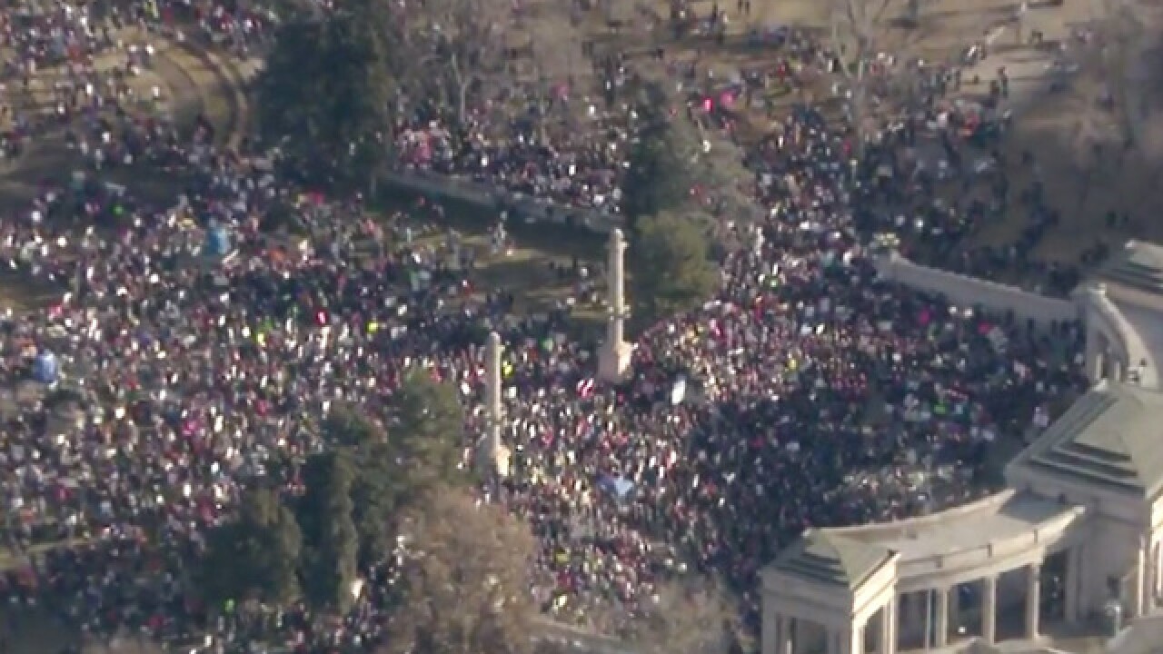 See photos from the Denver Women's March of 2018