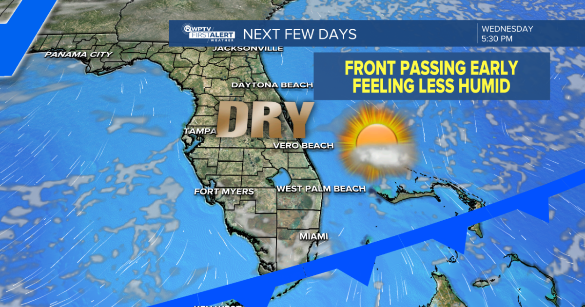 FORECAST: Cold front brings drier air, comfortable temperatures to ...
