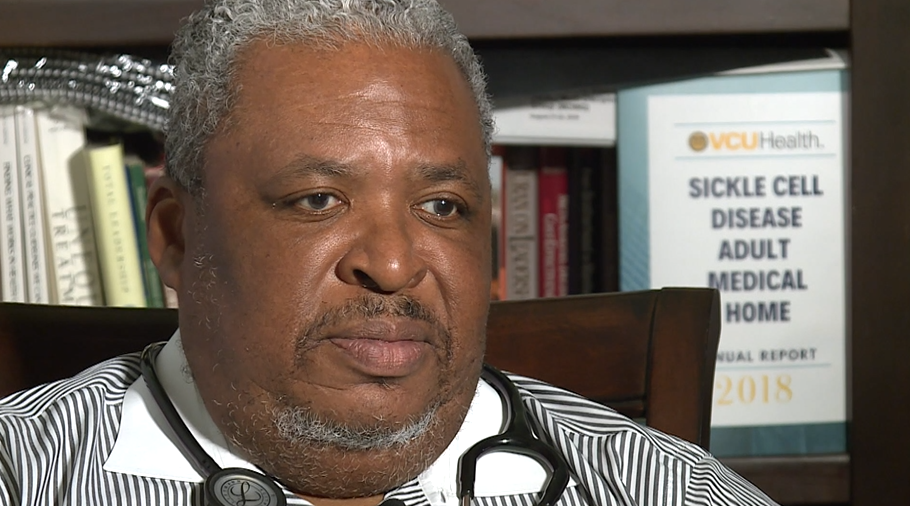 Dr. Wally Smith, Director of the Adult Sickle Cell Program at VCU Health