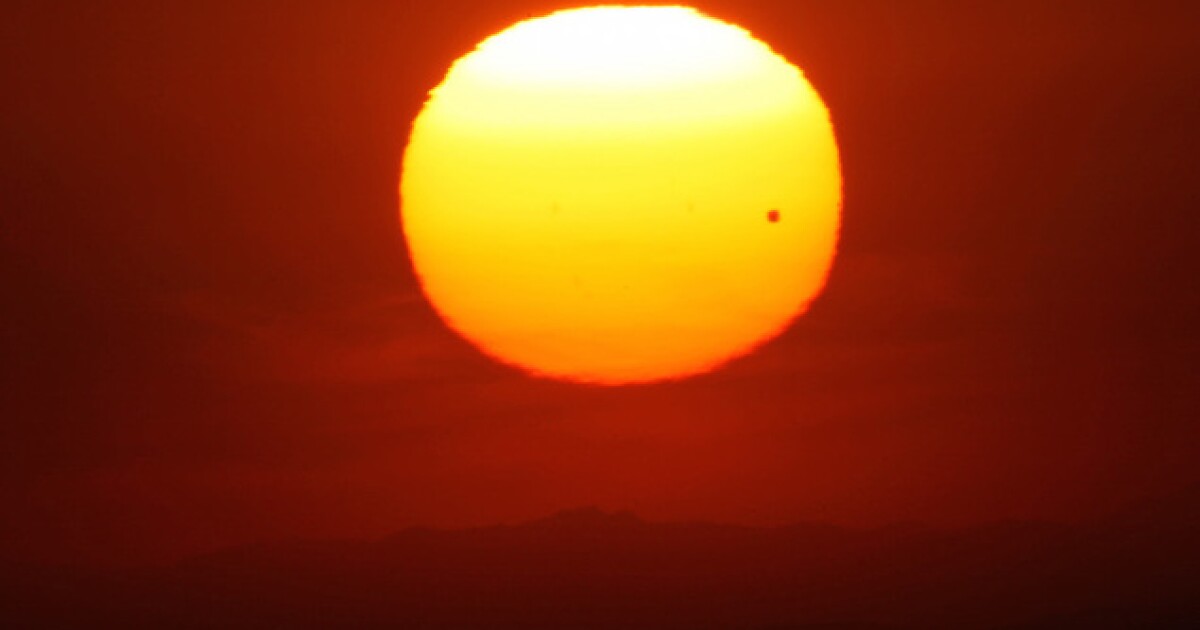 hot summer sun