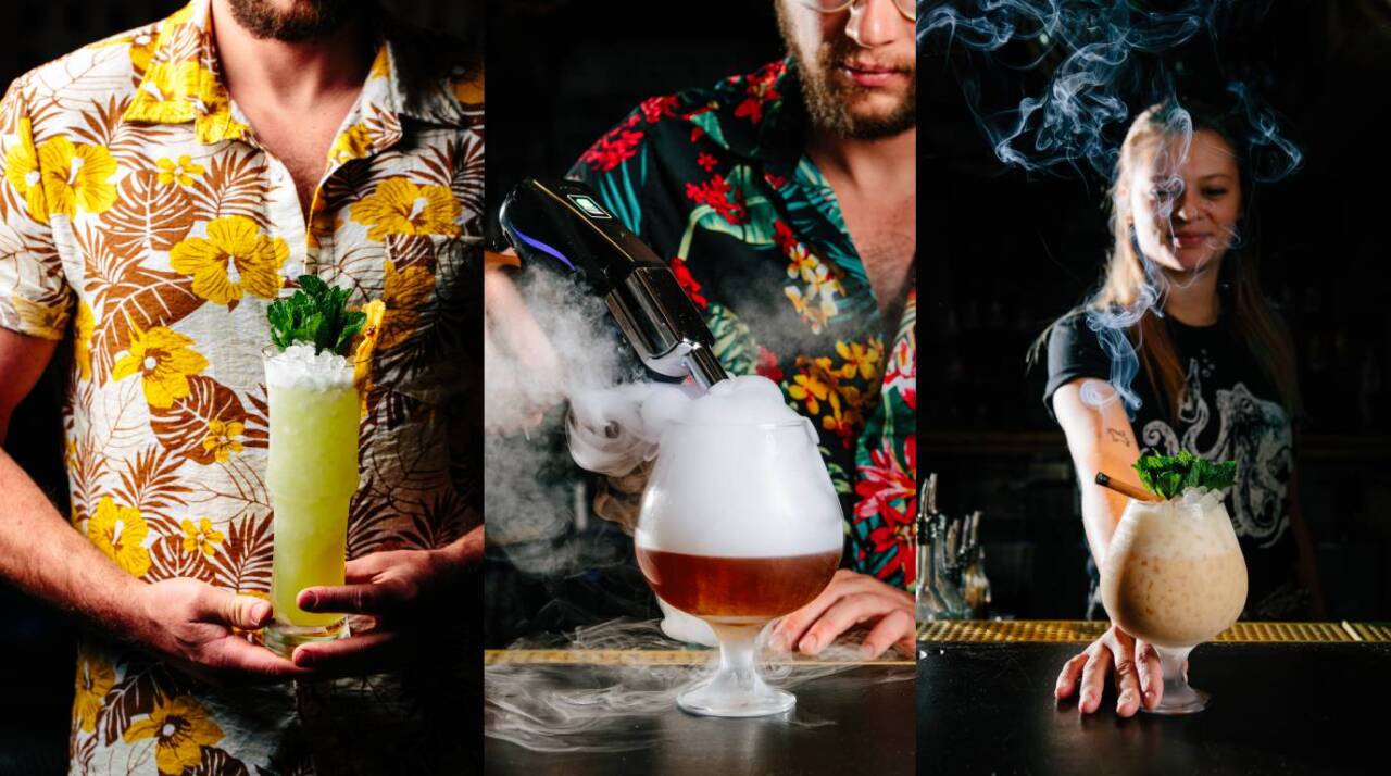 This is a 21 & over only establishment, minors are not permitted inside.