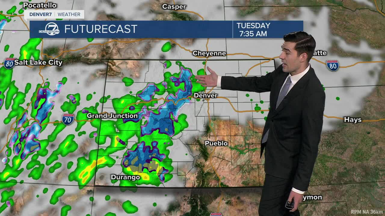 Cooler temperatures, rain, and mountain snow are on the way this week.
