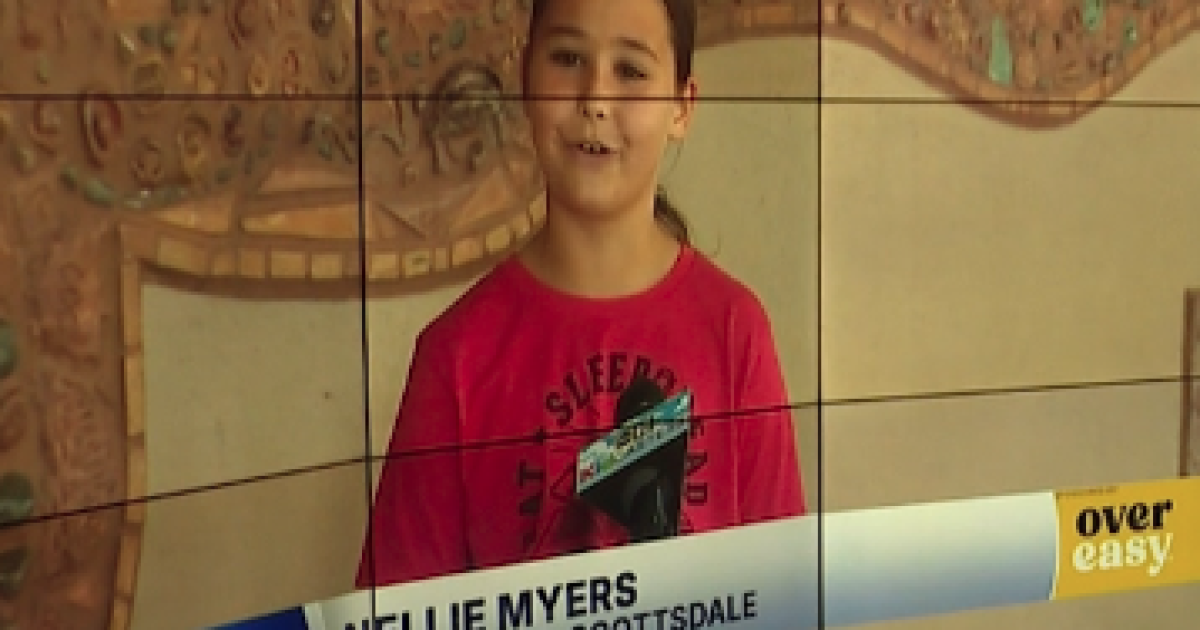 Kidcaster Nellie gives your Monday morning forecast from Sequoya
