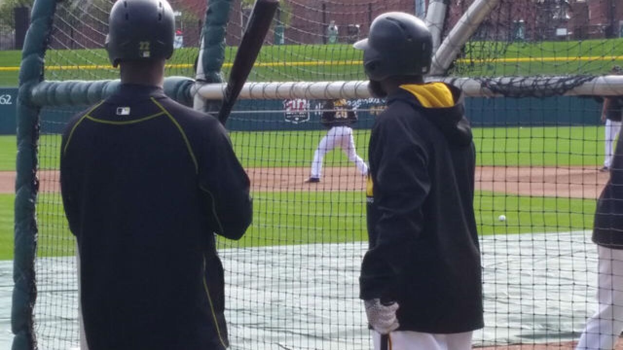 PICS: Reds and Pirates game at Victory Field
