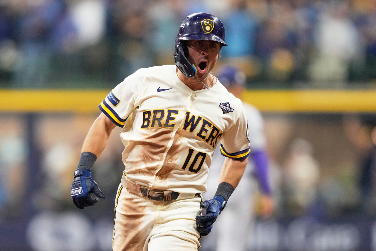 APTOPIX World Series Rays Brewers Baseball