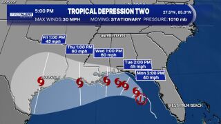 Tropical Depression Two