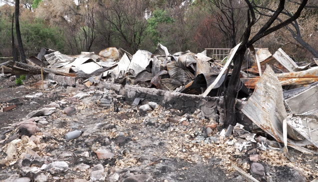 Lost but not forgotten: Family looks to rebuild their 'safe place' after Bowers Fire