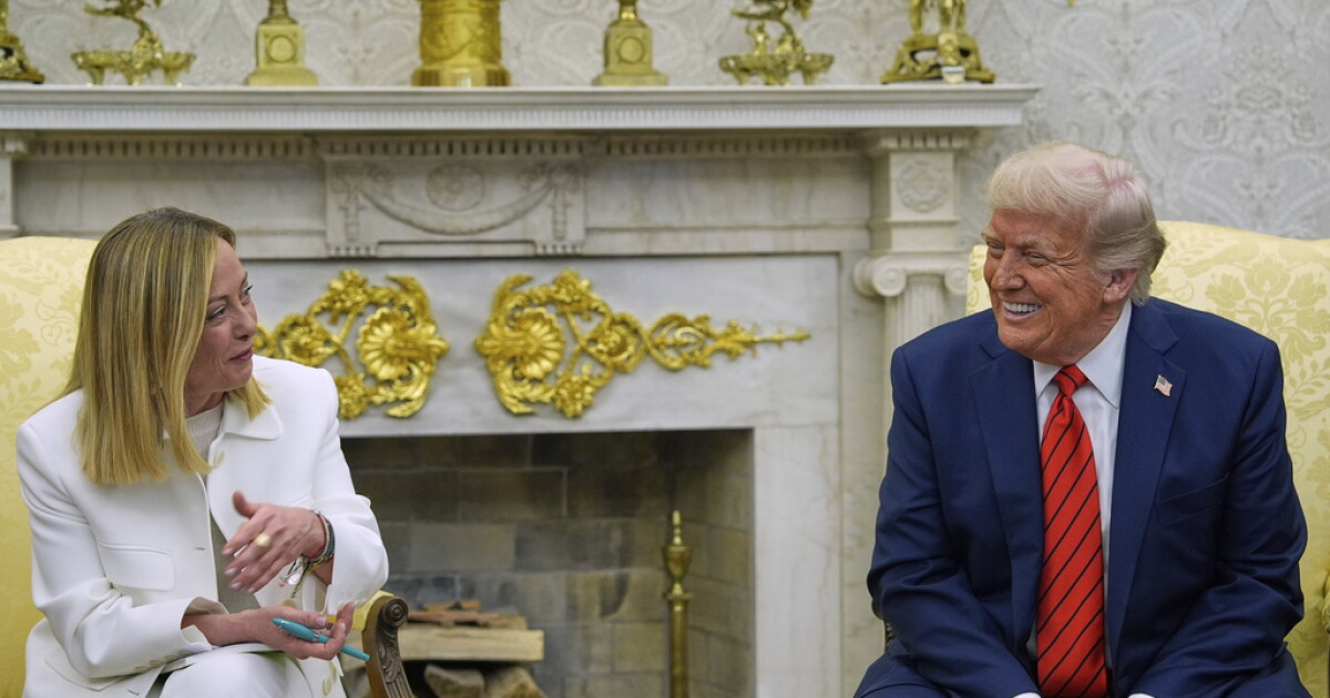 Trump, Italy's Meloni discuss trade deals at White House amid tariff uncertainty