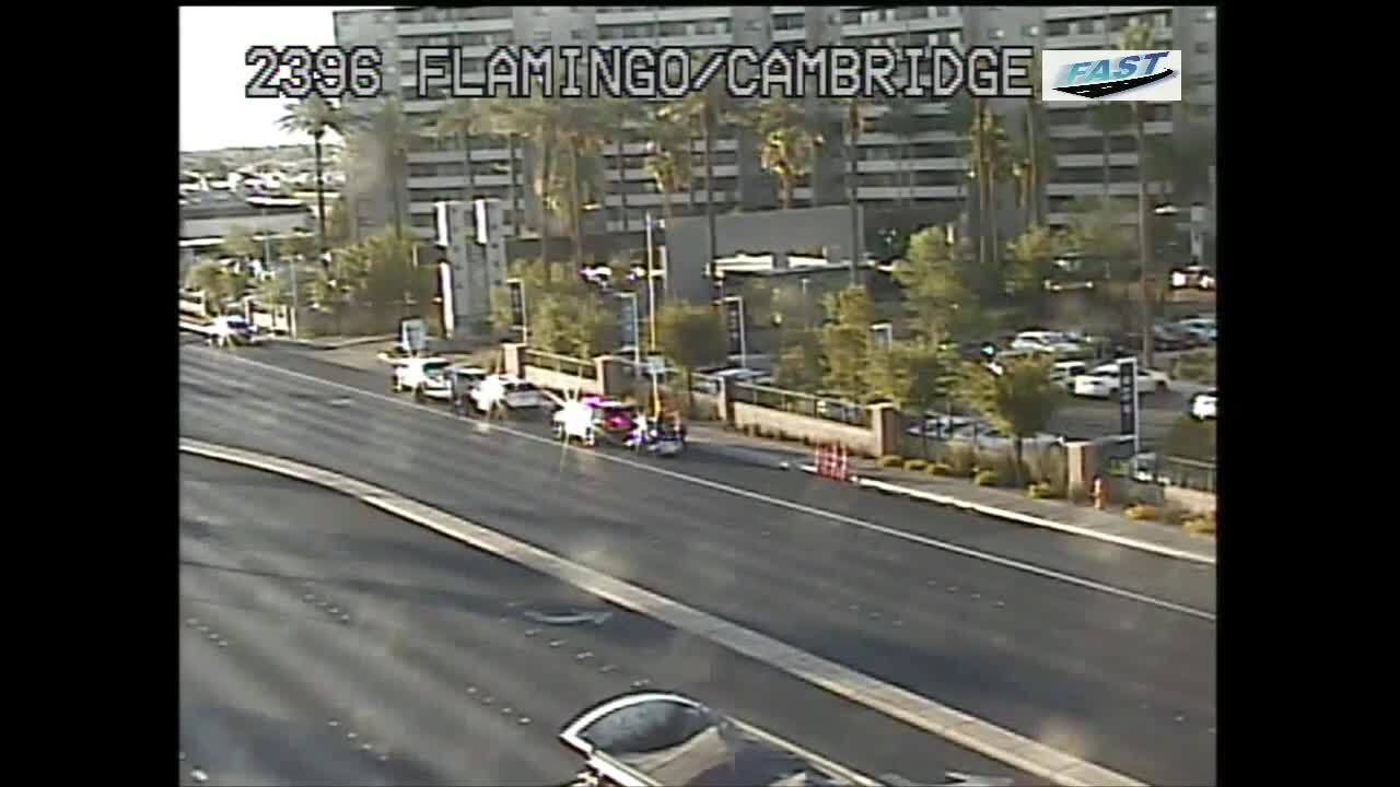 Driver arrested for DUI after crashing into UNLVPD vehicle, police say