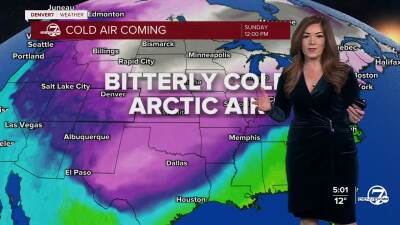 Arctic Air Plunges into Colorado