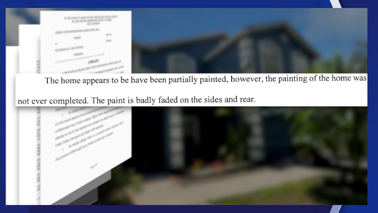 Lawsuit alleges Shonia's exterior paint violated HOA standards