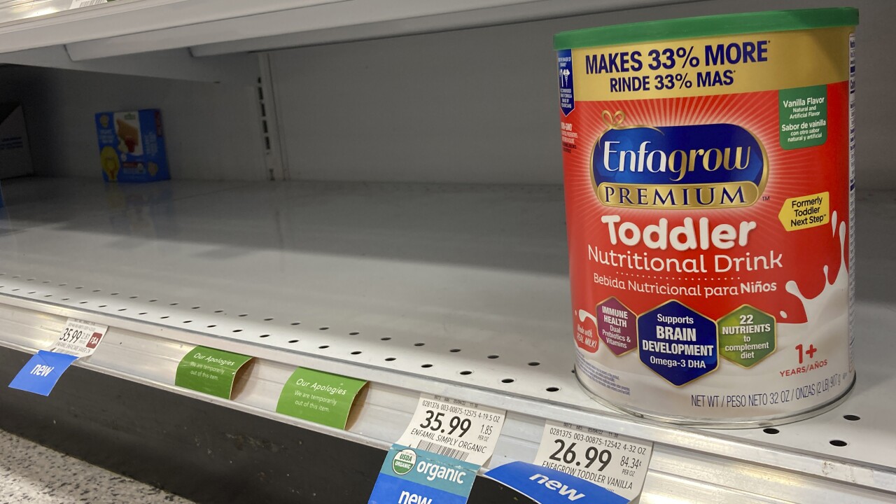 Baby Formula Shortage
