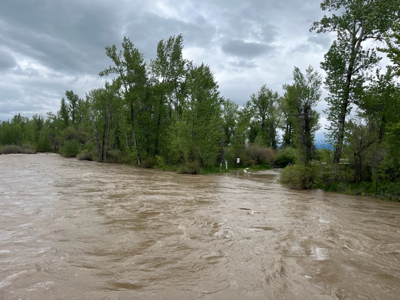 Gallatin River Williams bridge
