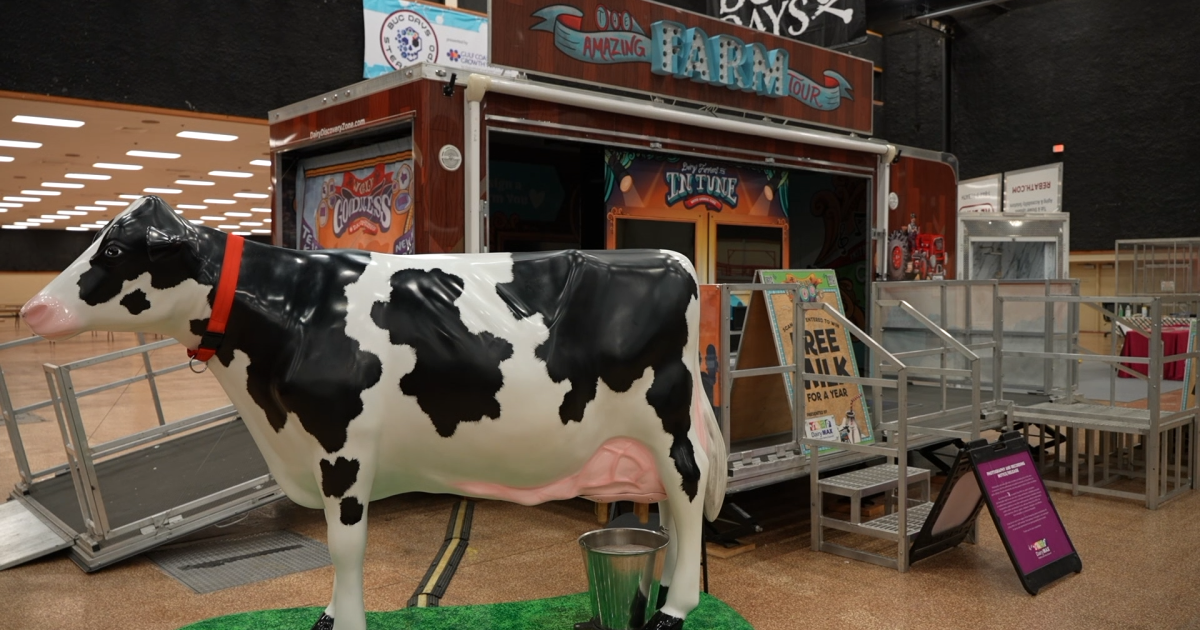 The Dairy Discover Zone made its way to Buc Days, learn what it is about - Vimarsana News