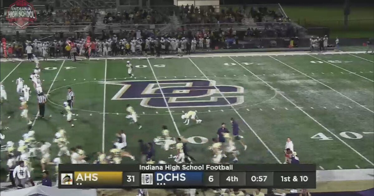 No weapons found after emergency call sparks panic at high school football game