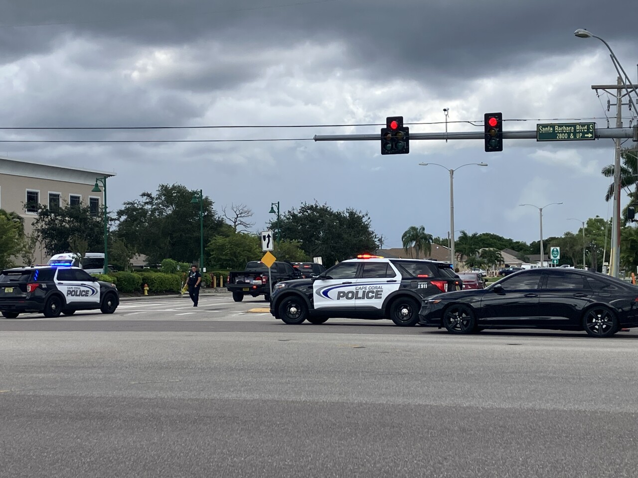 Kamal Parkway scooter crash 2