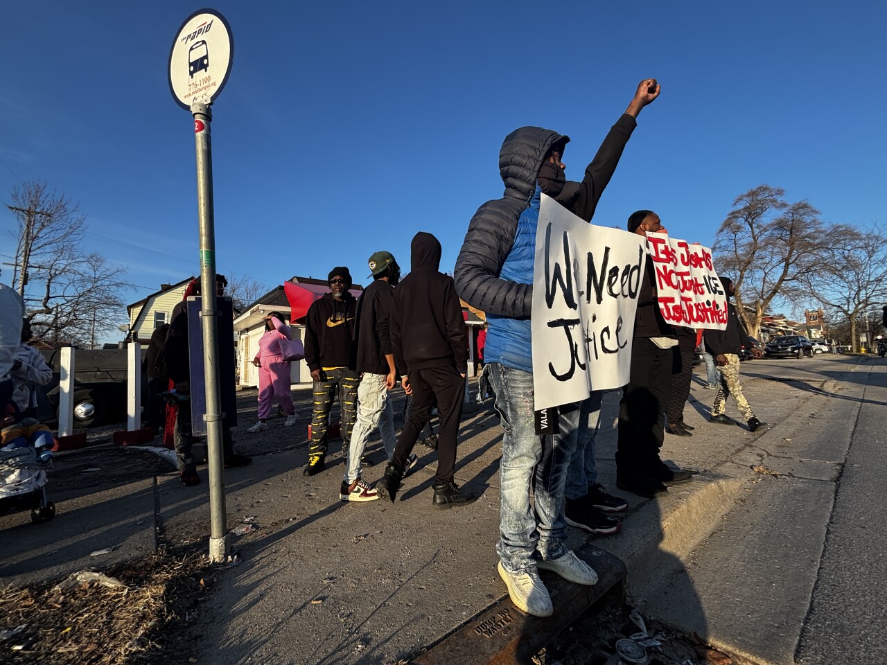 Daquain Johnson Protest