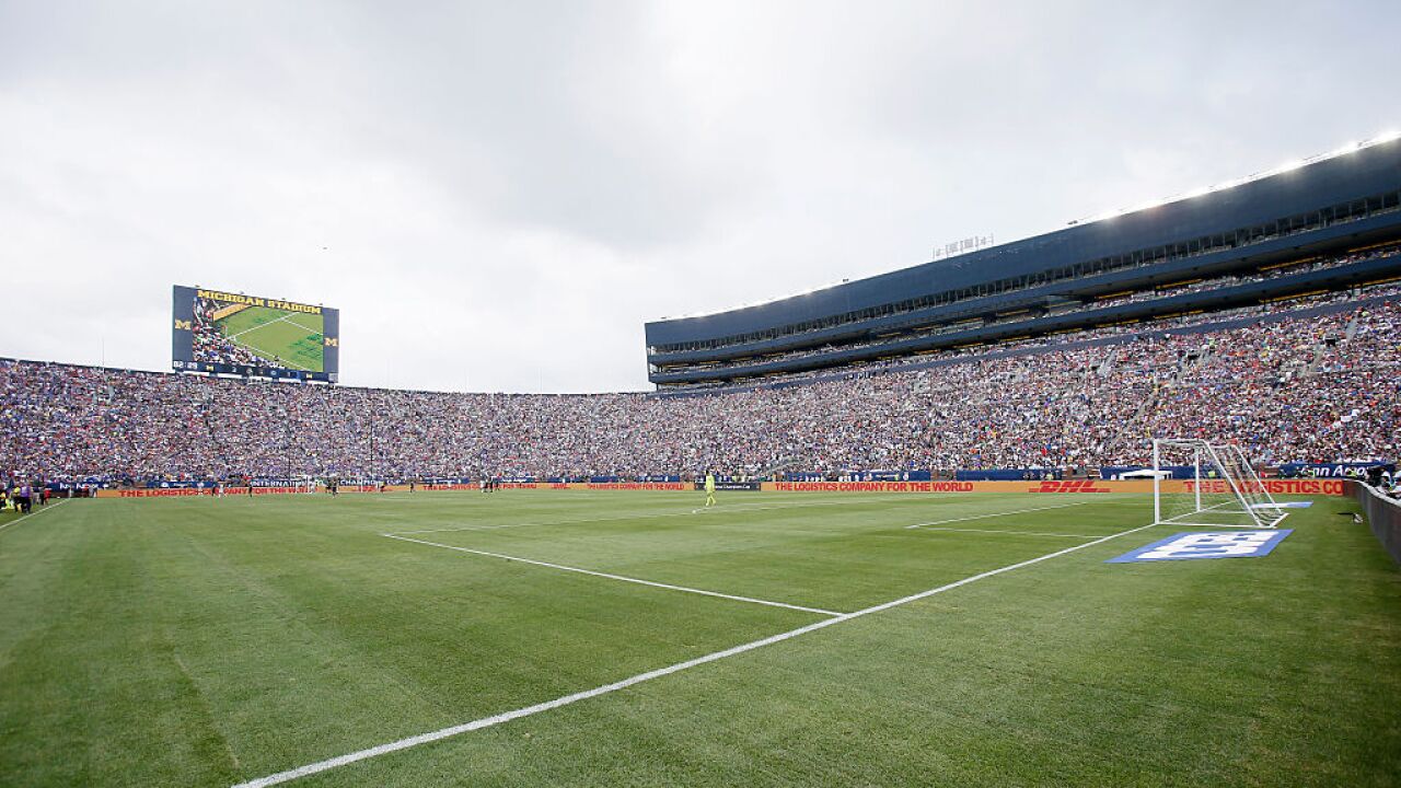 Michigan Stadium Could Host Fc Barcelona Friendly Match Against Napoli