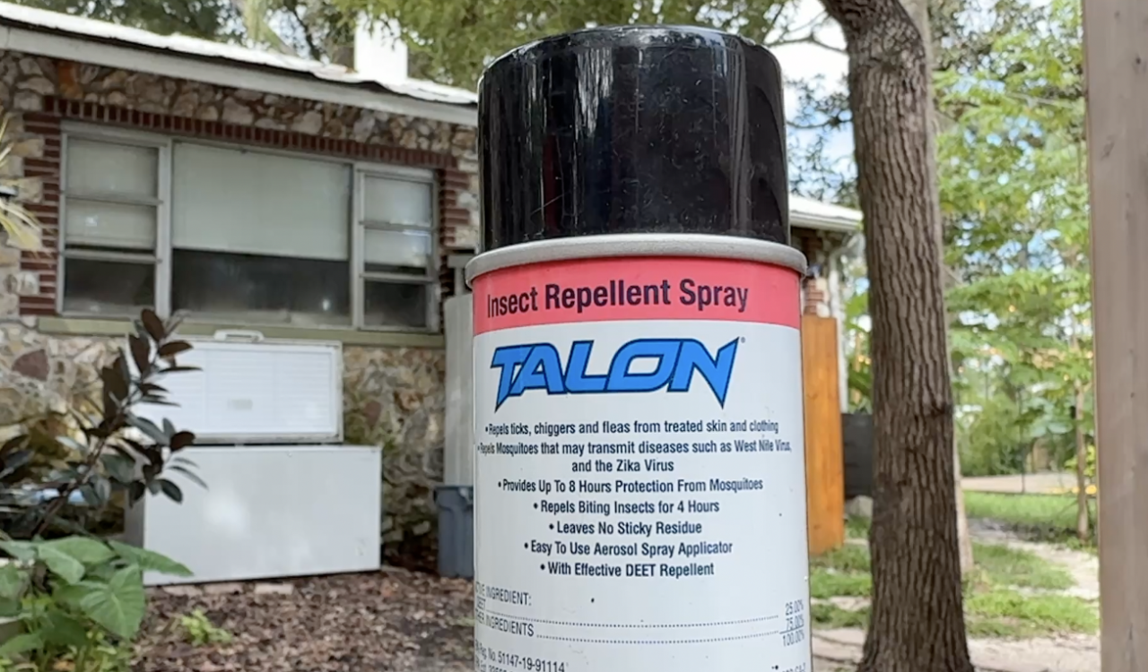 Insect repellant at Root Awakening during dengue outbreak