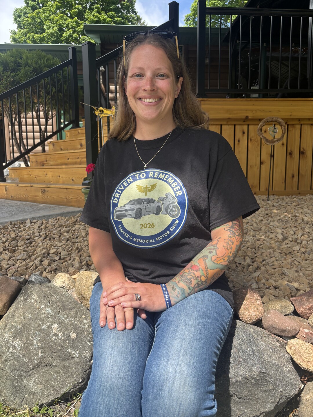 Danielle Graves is planning scholarship fundraisers in honor of her son's best friend who was killed in a motorcycle crash one year ago