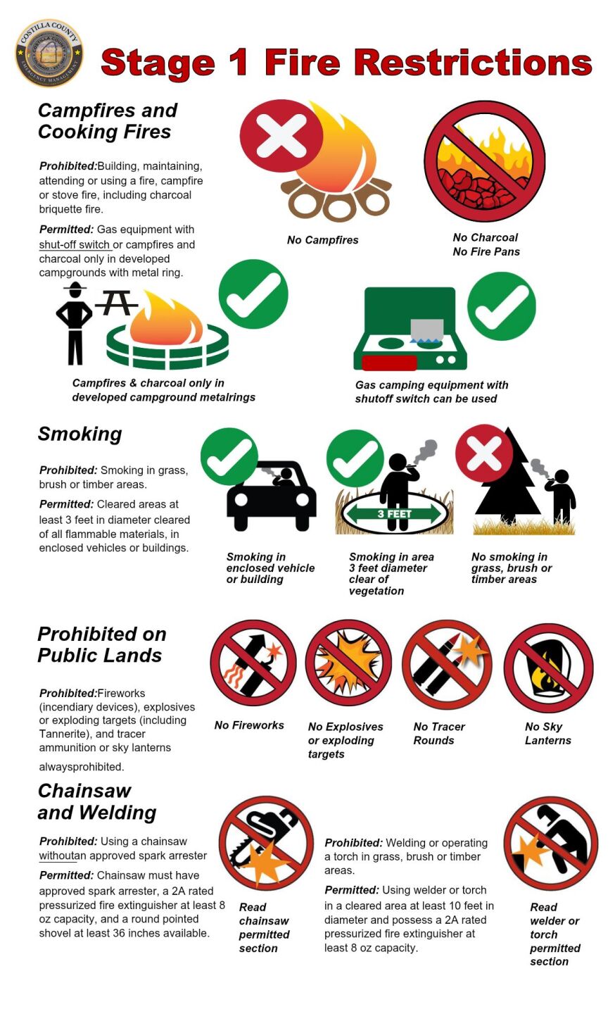 Costilla County Fire Restrictions