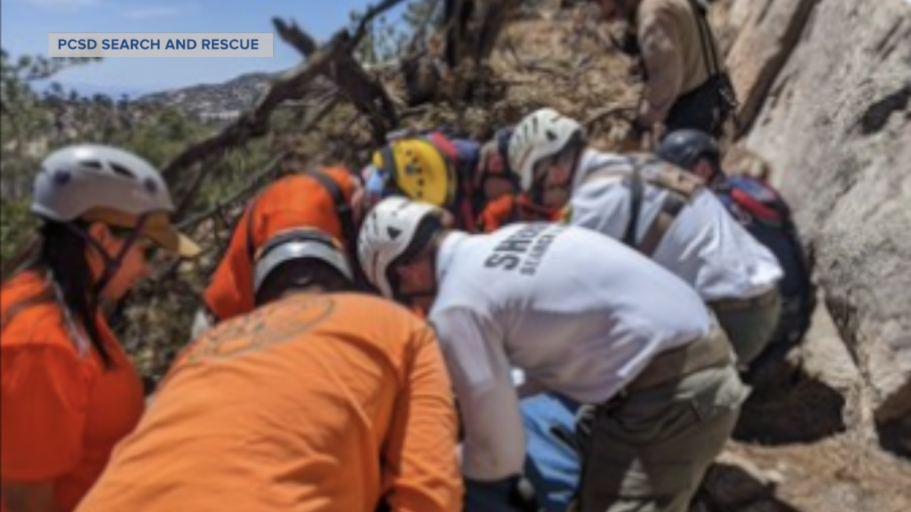 Mt. Lemmon Hiker Rescue