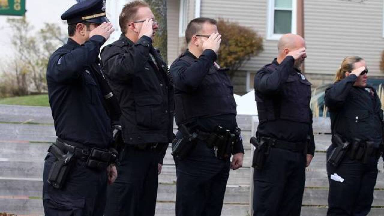 MPD Honor Guard salutes fallen K9 officer