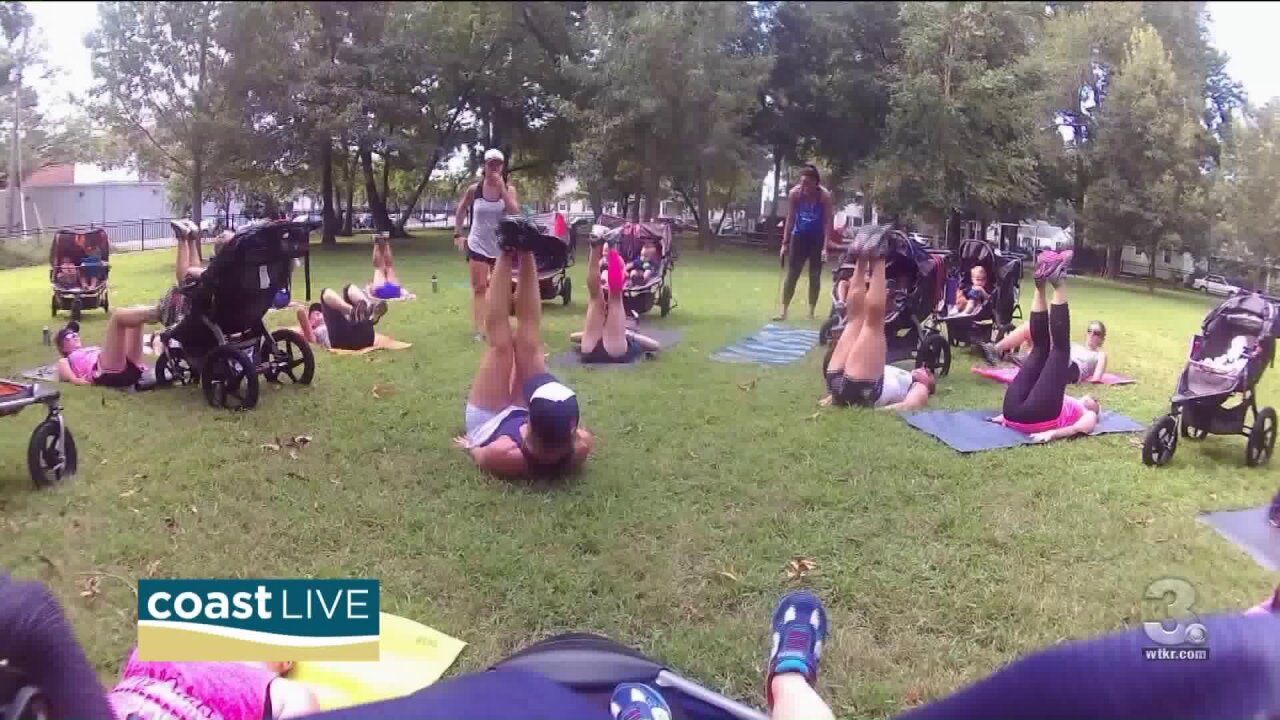 Advice for moms on getting active after having kids on Coast Live