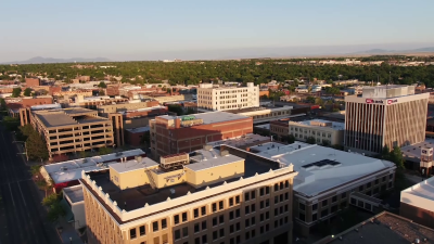 Great Falls aerial view