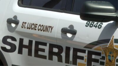 St. Lucie County Sheriff's Office vehicle, April 21, 2025