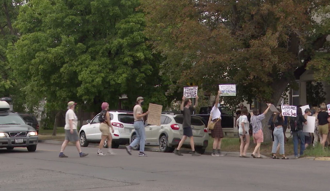 Missoula Eviction Protest