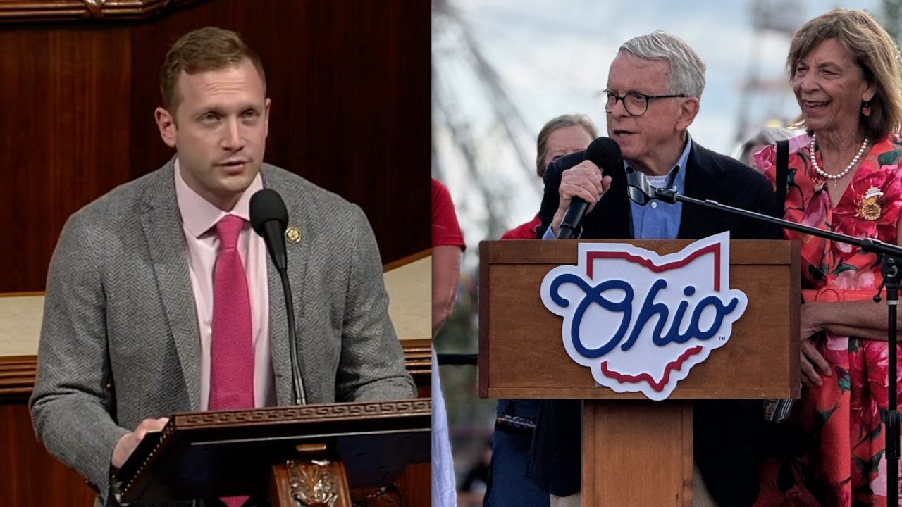 MAX MILLER AND GOV. MIKE DEWINE