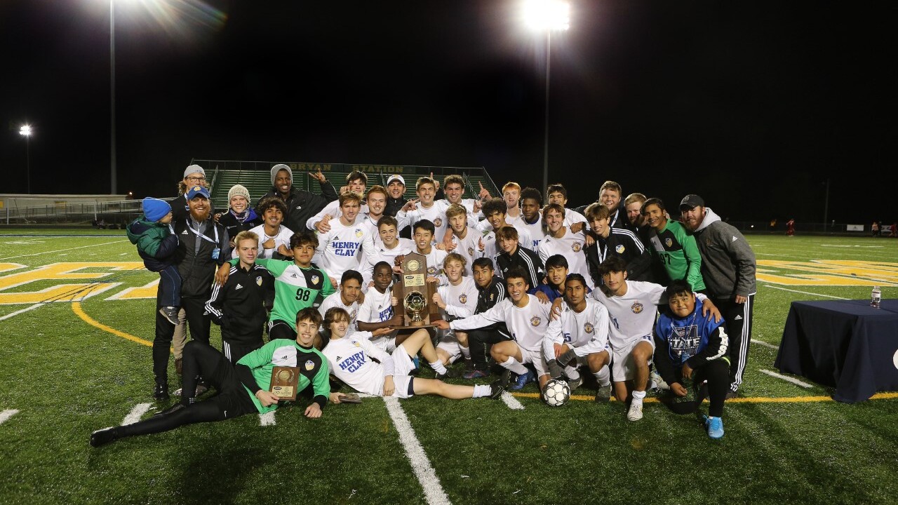 Henry Clay High School Boys Soccer Team Wins State Championship