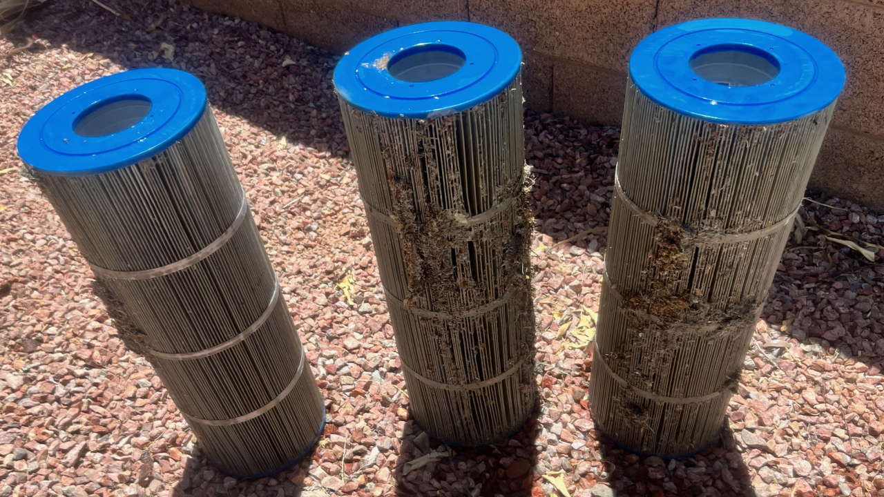 Pool Filter Cut Out WATCH: Tempe company's water-saving method for cleaning your pool filters