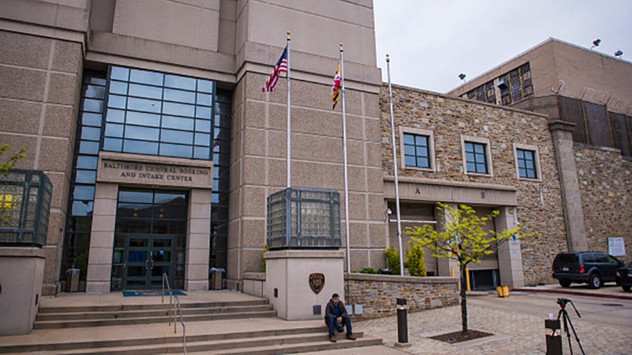 Gun Found In Baltimore Central Booking Facility Gun Found In Baltimore Central Booking Facility