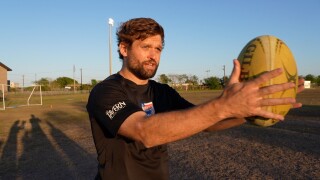 Corpus Christi Crabs rugby vice president Bobby Hyatt