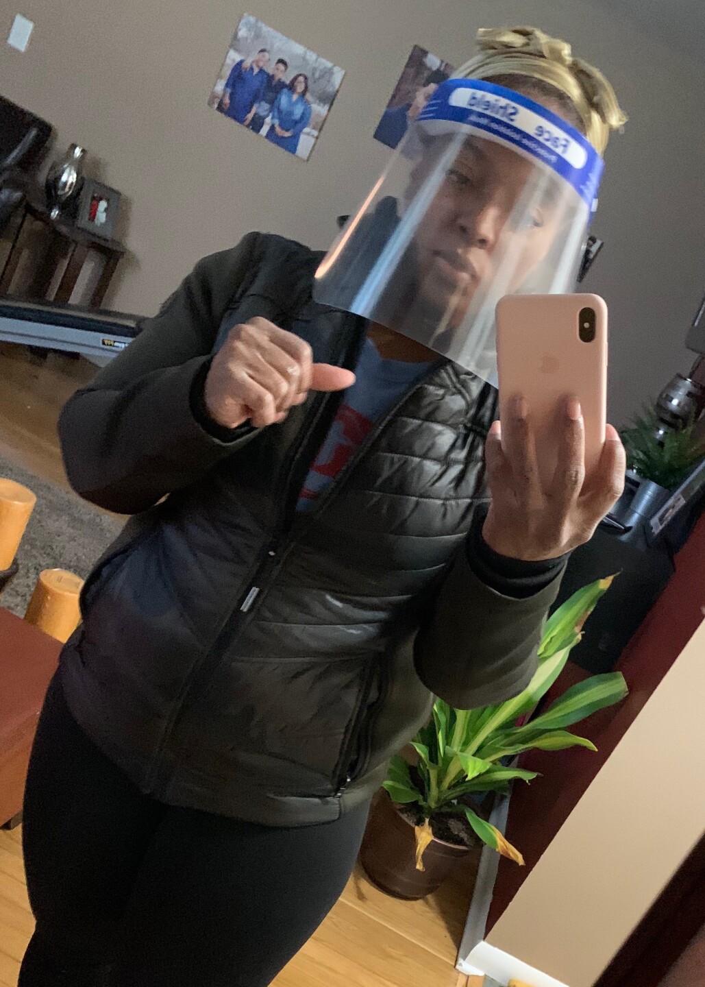 face shield salon
