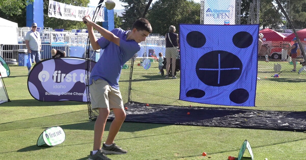 ‘It’s fun for everybody’: Kids take over Boise Open for Junior Day