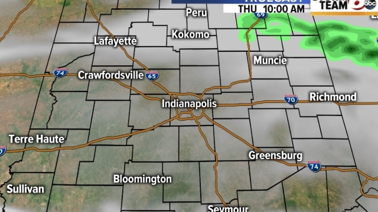 TIMELINE: Some severe storms coming this morning