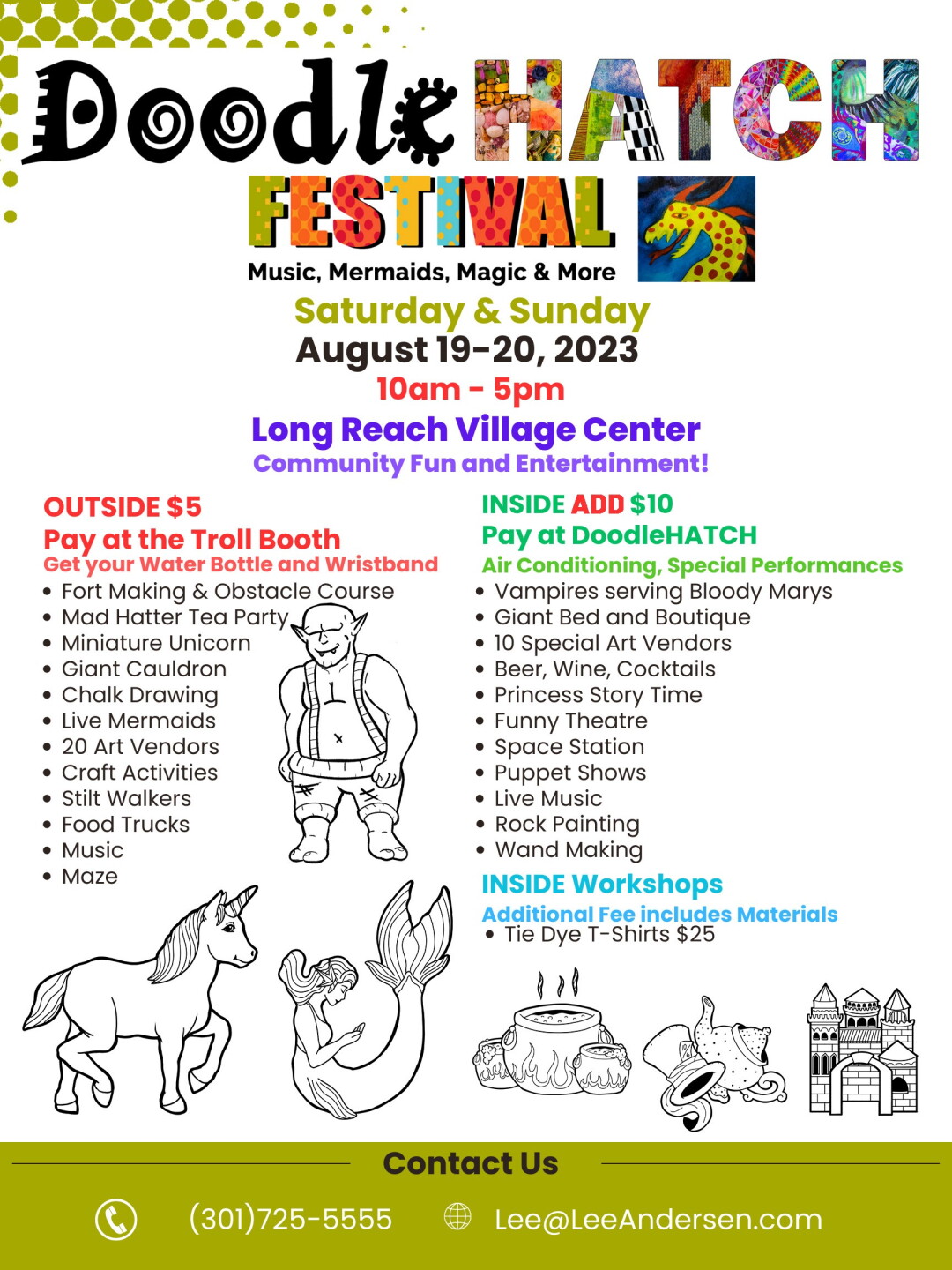 Doodlehatch Festival poster