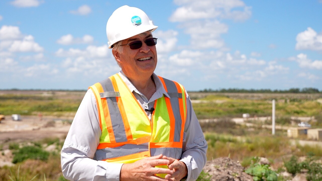 Phil Flood of the South Florida Water Management District.