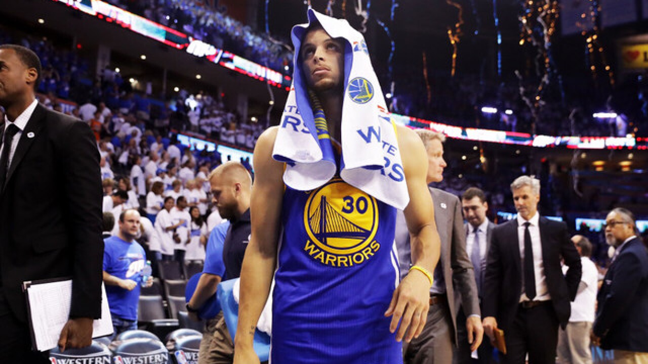Thunder takes Warriors in Western Conf. Finals