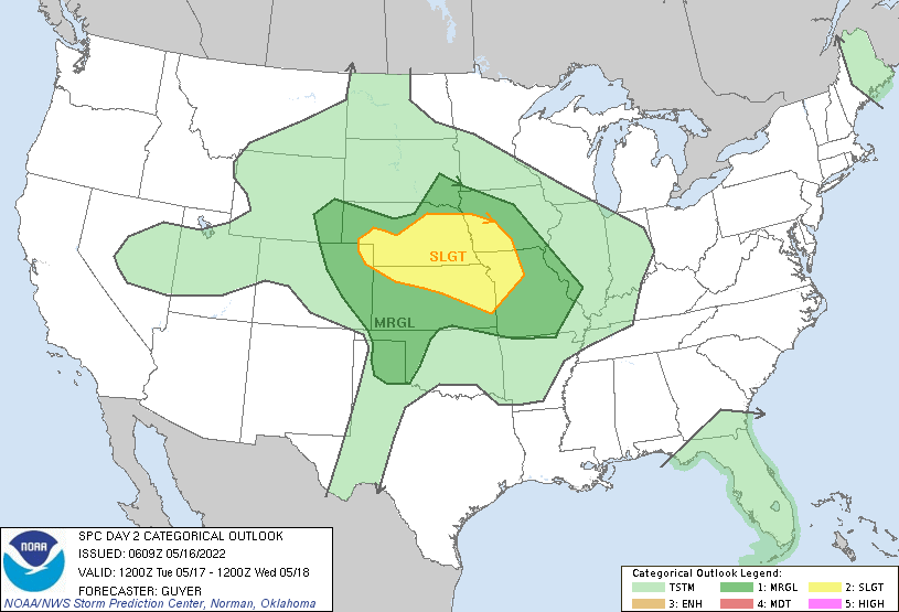 Severe Outlook Tuesday