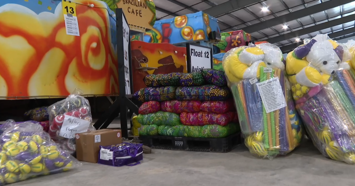 A look inside Krewe of Bonaparte's Float Den offering more space for floats. - Vimarsana News
