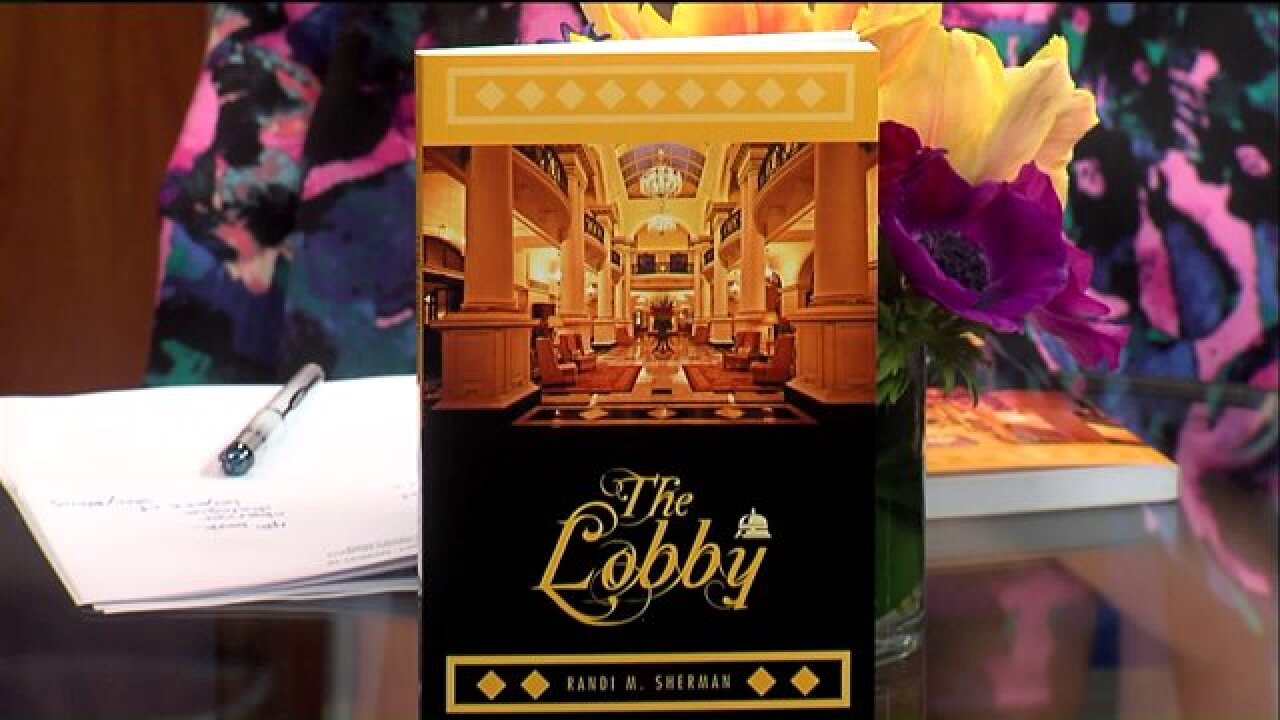 Randi Sherman introduced her hilarious new book, “The Lobby”